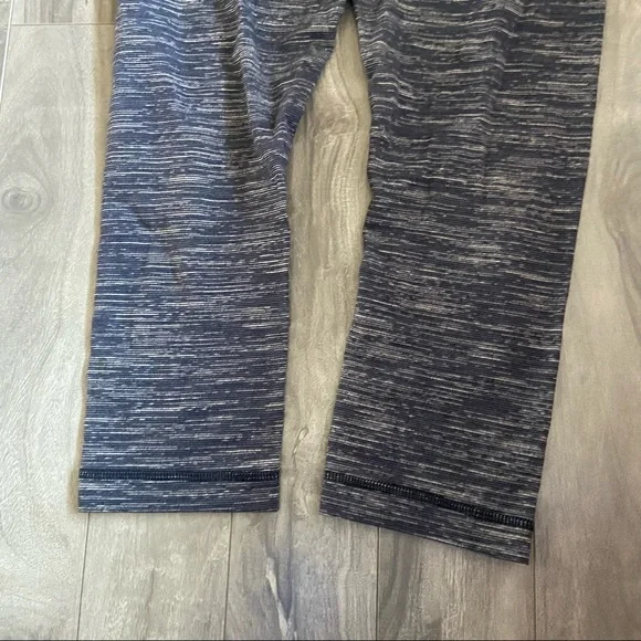 Lululemon Wunder Under Heathered Crop Leggings - Picture 5 of 9